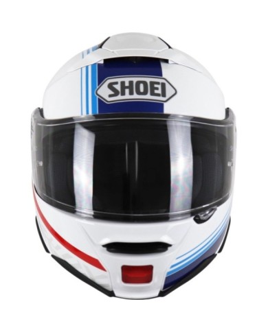 SHOEI Casque ouvrable Neotec II Separator TC-10 blanc-bleu-rouge