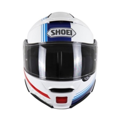 SHOEI Casco apribile Neotec II Separator TC-10 bianco-blu-rosso