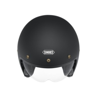 SHOEI Casco jet J-O 2 Candy nero opaco