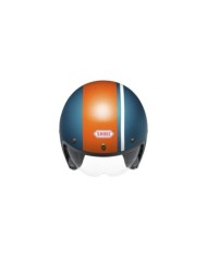 SHOEI Casco Jet J-O 2 Adventure TC-2, blu-arancione-bianco