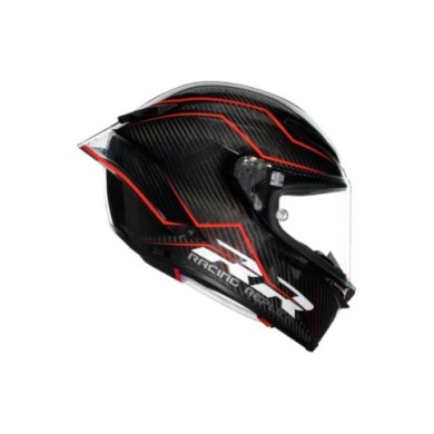 AGV Casque intégral Pista GP RR Performante carbone- rouge mat