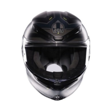 AGV Casque intégral K6 S Enhance mat gris-fluo jaune