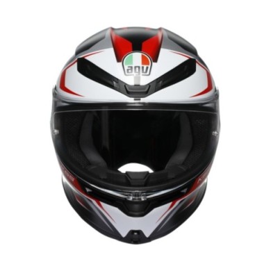 AGV Casque intégral K6 S Karve mat noir-blanc-rouge