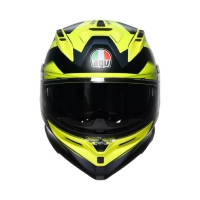 AGV Casque intégral K7 Glimpse noir-jaune
