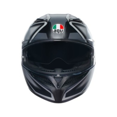 AGV Integralhelm K3 Multi Compound matt schwarz-grau