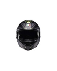 AGV Casco integrale K3 Syth nero opaco grigio giallo