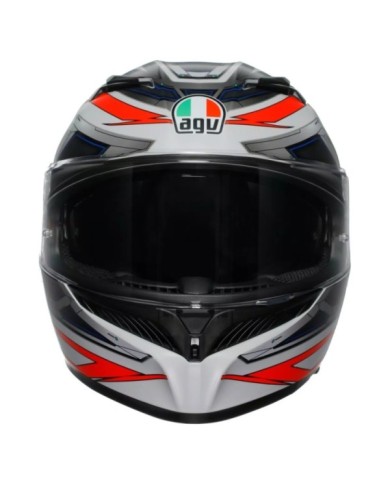 AGV Integralhelm K3 Space matt weiss-rot