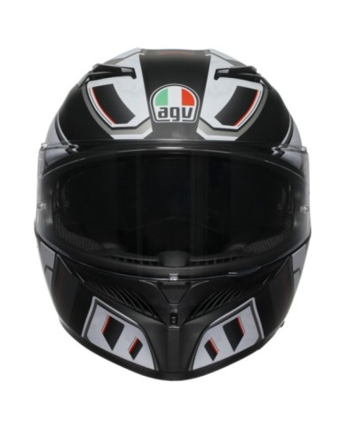 AGV Casque intégral K3 Rivia mat noir-blanc