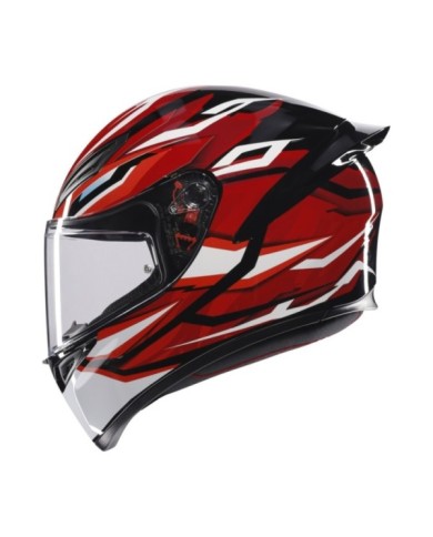 AGV Casco integrale K1 S Lion nero opaco