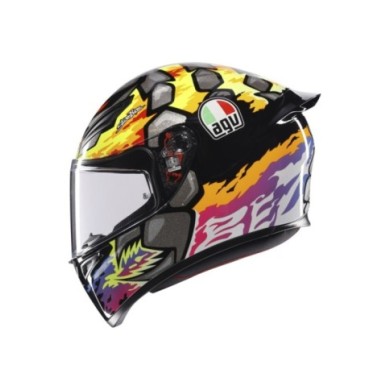 AGV Casco integrale K1 S Bezzecchi 2023 nero-giallo-rosso