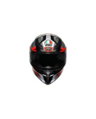 AGV Integralhelm K1 S Fastlap schwarz-grau-rot