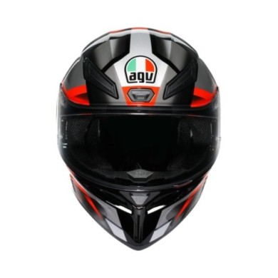 AGV Casco integrale K1 S Fastlap nero-grigio-rosso