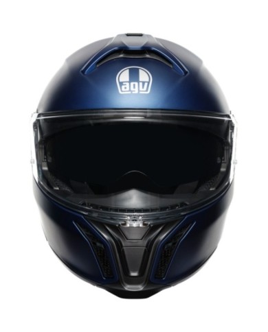 AGV Casco modulare Tourmodular Solid Uni blu opaco