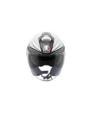 AGV Casco jet K5 Evo Control nero opaco e bianco