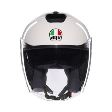 AGV Jethelm Irides Mono Uni weiss