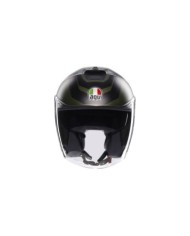AGV Casque jet Irides Sakai vert-noir mat