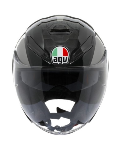 AGV Jethelm K5 Evo Tune grau-schwarz