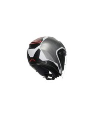 AGV Jethelm Irides Trieste schwarz-weiss-rot