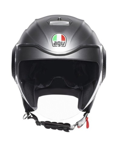 AGV Casco jet Orbyt Uni grigio opaco