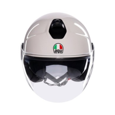 AGV Jethelm Eteres Mono Uni weiss