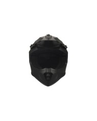 gms Motocrosshelm Fortis matt schwarz