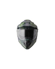 gms Casque adventure Adventus Camo mat vert-noir camo