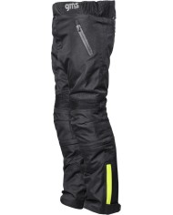 gms Pantalon Highway WP Junior noir - jaune fluo