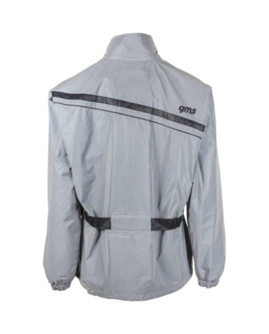 gms Giacca antipioggia Douglas Lux grigio riflettente
