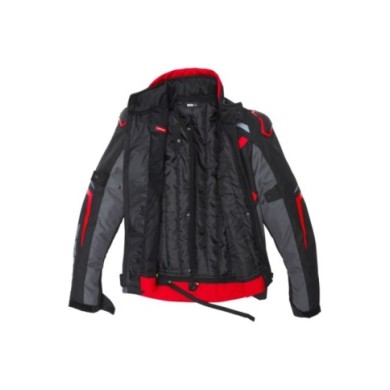 SPIDI Veste Race-Evo H2OUT noir-rouge-blanc
