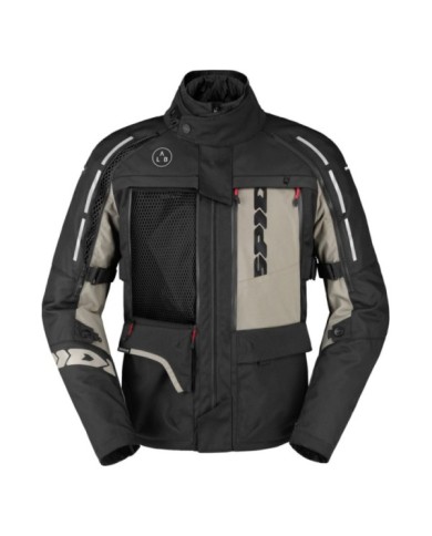 SPIDI Jacke 4 Season V3 schwarz-beige