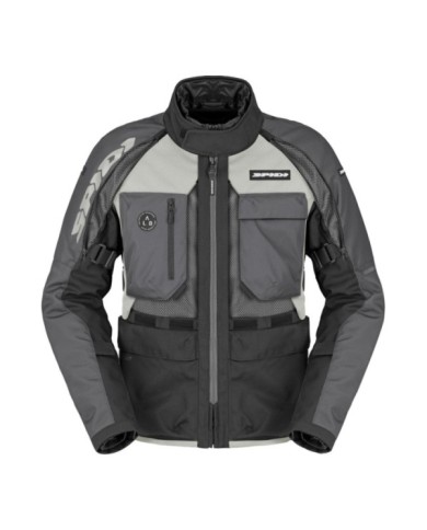 SPIDI Giacca Crossmaster 2 nero-grigio