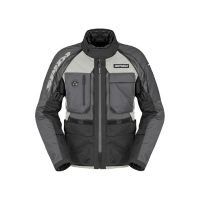 SPIDI Giacca Crossmaster 2 nero-grigio