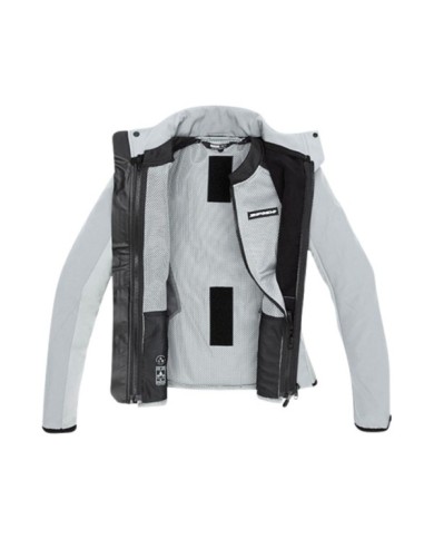 SPIDI Jacke Windout Softshell Damen grau