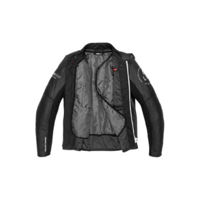 SPIDI Giacca in pelle Genesis nero-bianco
