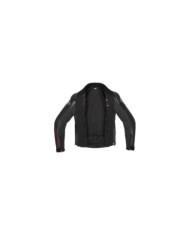 SPIDI Lederjacke DP Progressive Hybrid Perforated schwarz