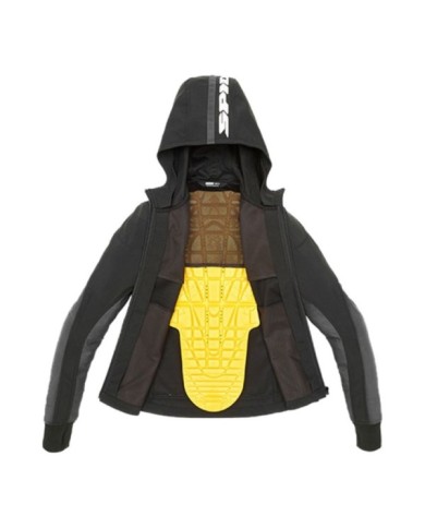 SPIDI Veste à capuche Armor Light femmes noir