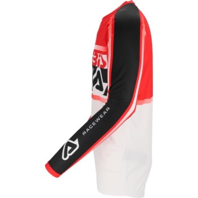 Acerbis Jersey MX Linear Lugo weiss-rot