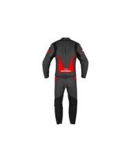 SPIDI Tuta in pelle Laser Touring nera-rossa