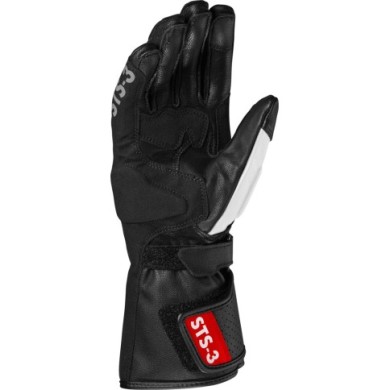 SPIDI Guanti STS-3 da donna nero-rosso