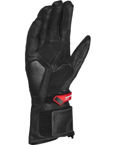 SPIDI Gants Carbo Fit noir-blanc-rouge