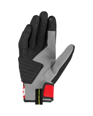 SPIDI Guanti Neo-S nero-rosso