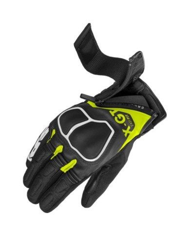 SPIDI Guanti X-GT nero-giallo fluo