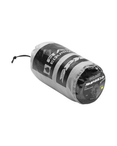 SPIDI Gants de pluie noir-jaune fluo