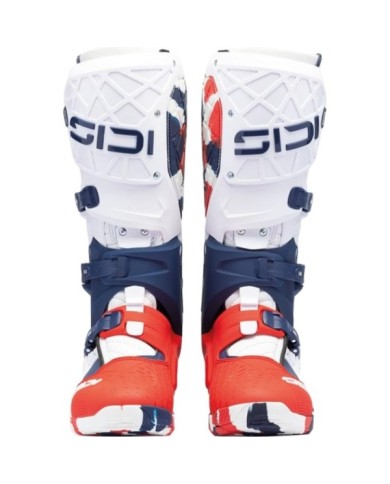 SIDI Stivali MX Crossair X bianco-blu-rosso