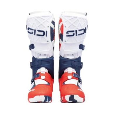 SIDI Stivali MX Crossair X bianco-blu-rosso