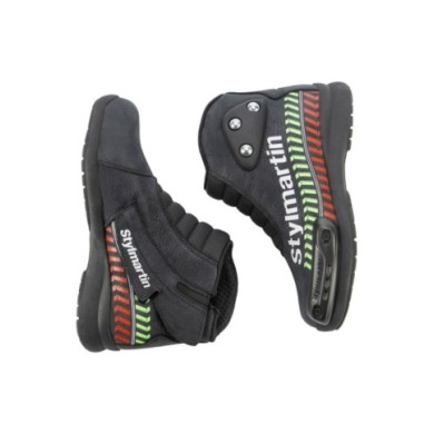 STYLMARTIN Stivali Speed JR Pro nero-rosso-verde