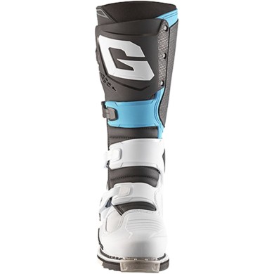 Gaerne Stivali all-terrain SG22 bianco-nero-azzurro