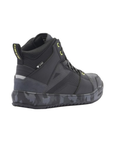 Scarpe Dainese Suburb D-WP nero-camoscio-giallo