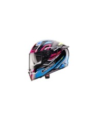 Caberg Avalon X Brama casco integrale nero-giallo-fucsia-blu