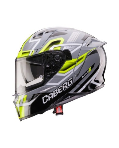 Caberg Casque intégral Avalon X Brama gris-jaune-noir